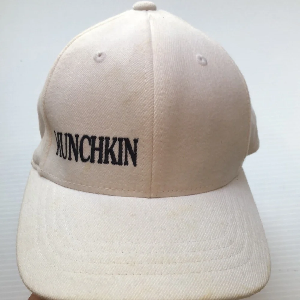 Lids Flexfit Cream Color Baseball Cap Blue Embroidery Munchkin Youth One Size
